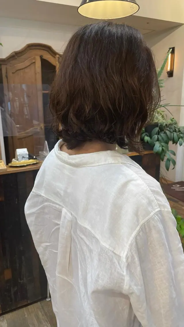 パーマ デジタルパーマ 銀 座のヘアスタイル