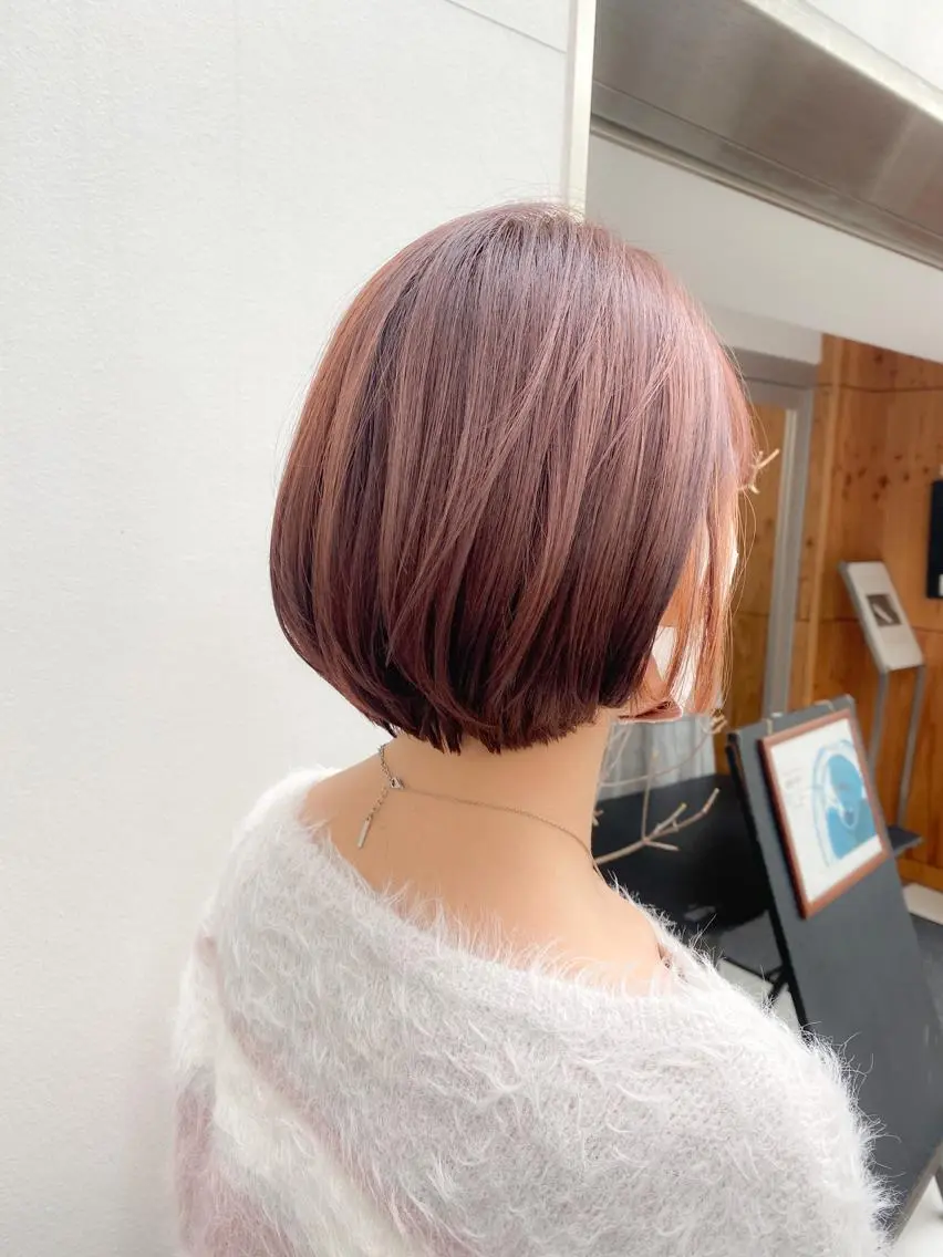 ショート カラー 西本 由香のヘアスタイル