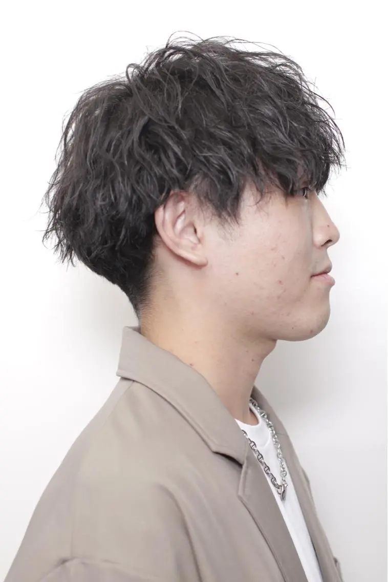 パーマ メンズ 🔹メンズ縮毛矯正 川島爽楽🔹のヘアスタイル