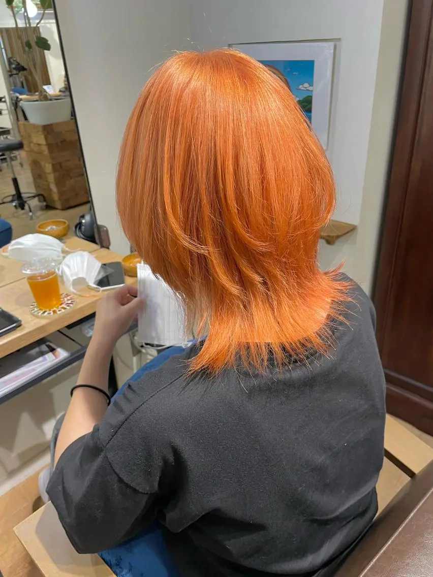 ミディアム ウルフカット 中里 千尋 /撮影モデル募集のヘアスタイル
