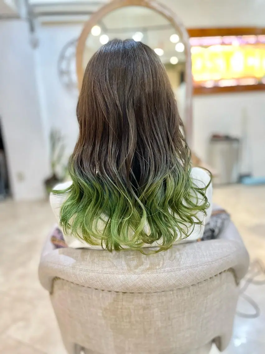 ロング ヘアカラー 🌱工藤たいかい Lost  Cityのヘアスタイル