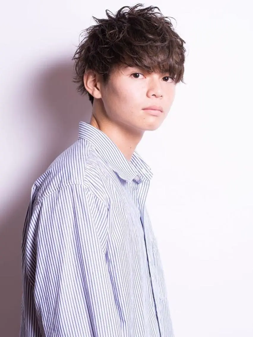 ショート パーマ メンズ Ra.Mama ラママのヘアスタイル