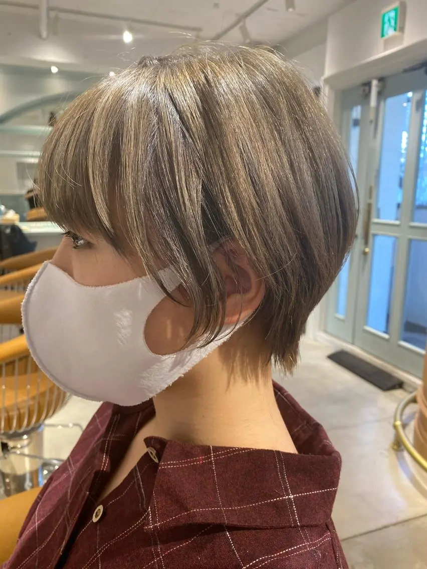 ショート 髪質改善レイヤー/ ボブたんの翔太のヘアスタイル