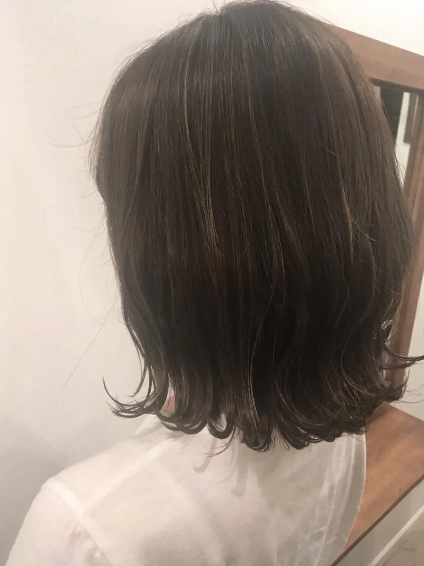 ミディアム ハイライト 🍒【Lib】 AIRI 🍒のヘアスタイル