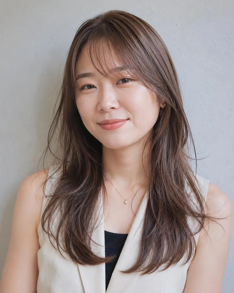 ロング メンズパーマカット モデル☆今川茉綾のヘアスタイル