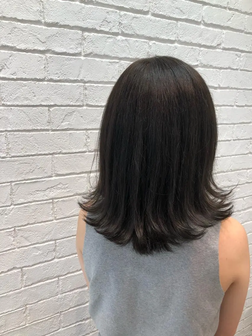 カラー 透明感カラー 韓国レイヤー×艶髪 ハイトーンRyukiのヘアスタイル