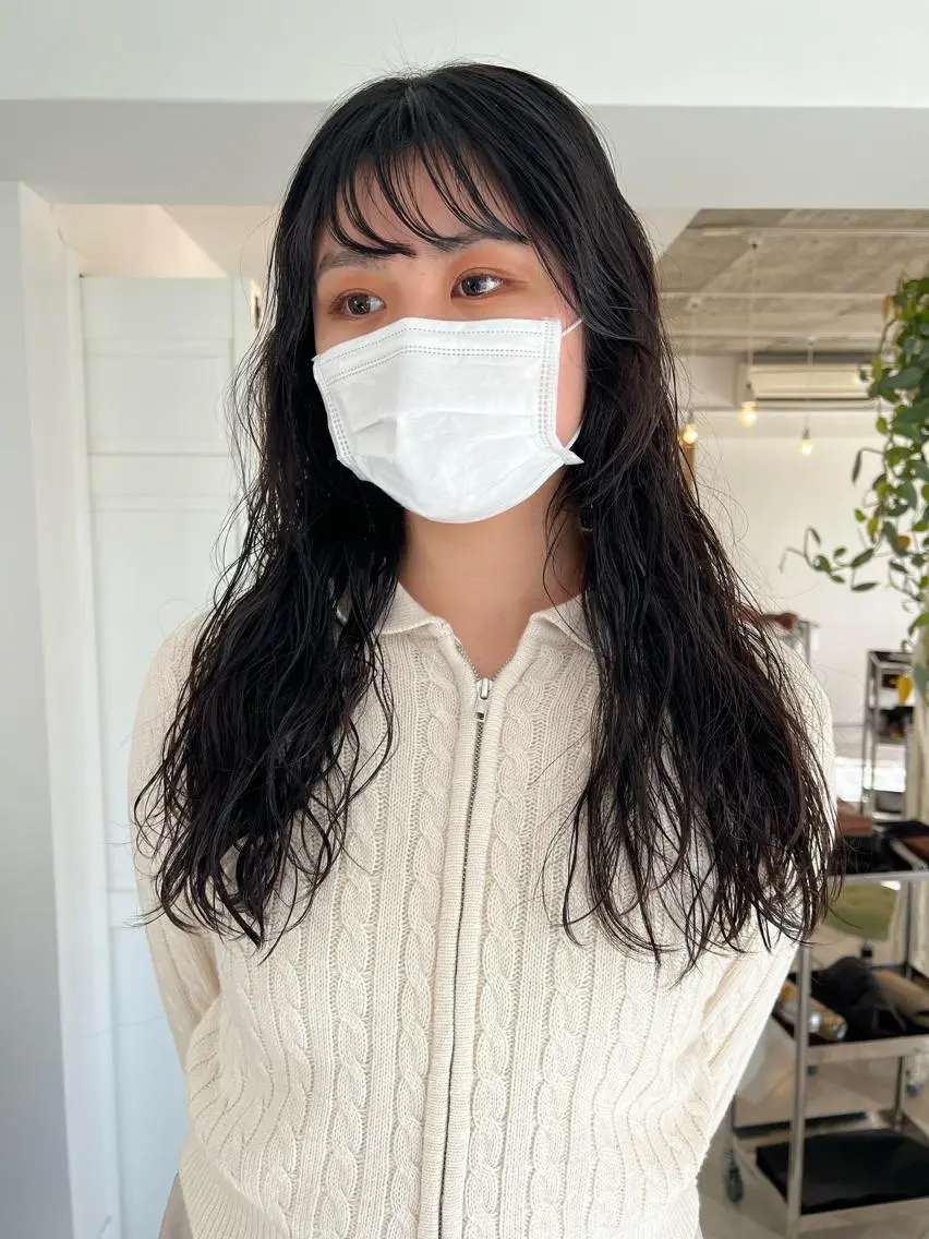 パーマ パーマ ブリーチカラー🎀 韓国風/寺門美優のヘアスタイル