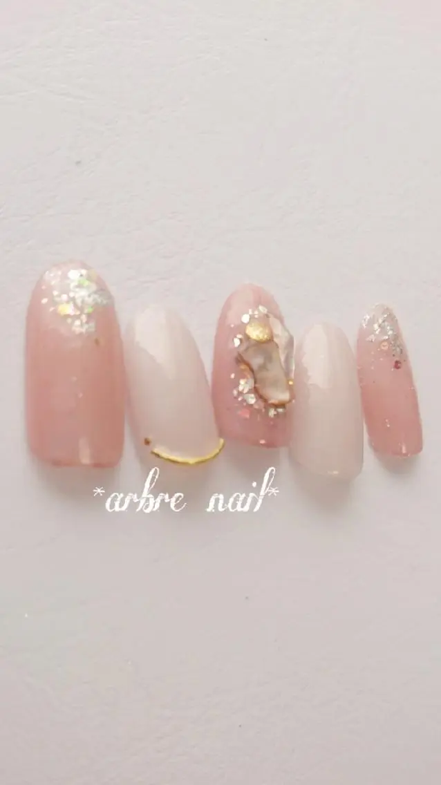 ネイル ✯.。 arbre nail 。✯.のネイルデザイン