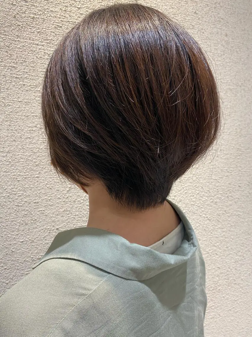 ショート 竹内 優来のヘアスタイル