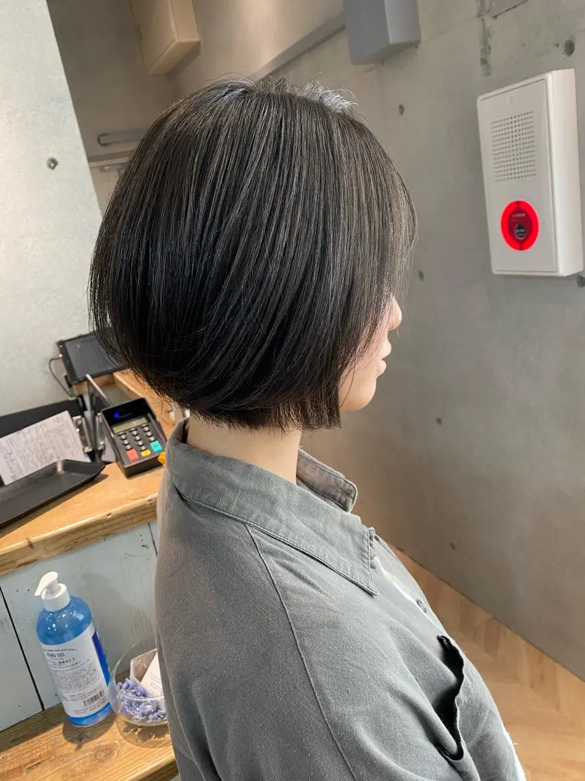 ショート 似合わせカット ショートヘア カット ヘアカラー トリートメント 西山 恵太郎のヘアスタイル