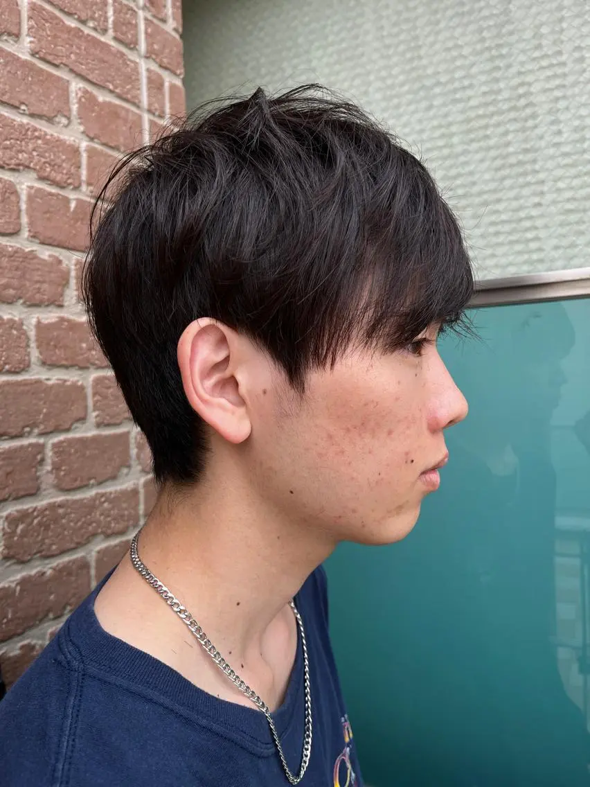 ショート カラー パーマ ヘアアレンジ メンズ キッズ ネイル マツエク・マツパ アイブロウ メンズブリーチ メンズハイライト メンズインナーカラー メンズ韓国風 ブリーチ 久木原 ゆりのヘアスタイル
