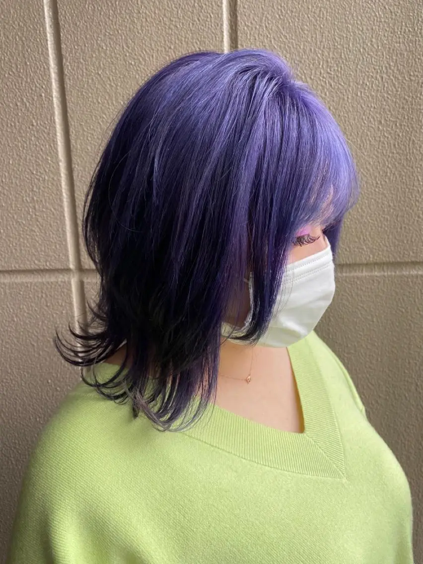 セミロング カラー Joule 大分メンズのヘアスタイル