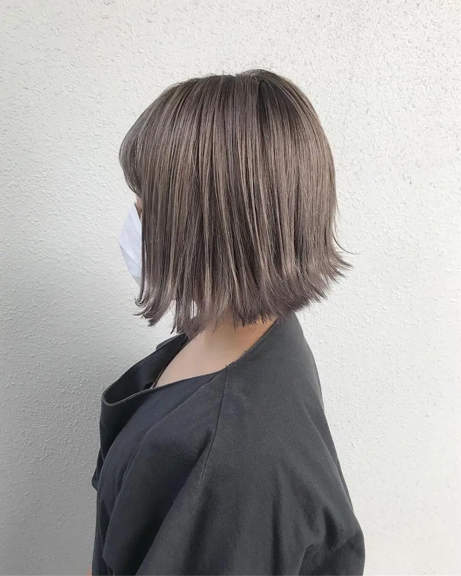 ショート カラー ブリーチ インナーカラー/天神 ブリーチ/吉田のヘアスタイル