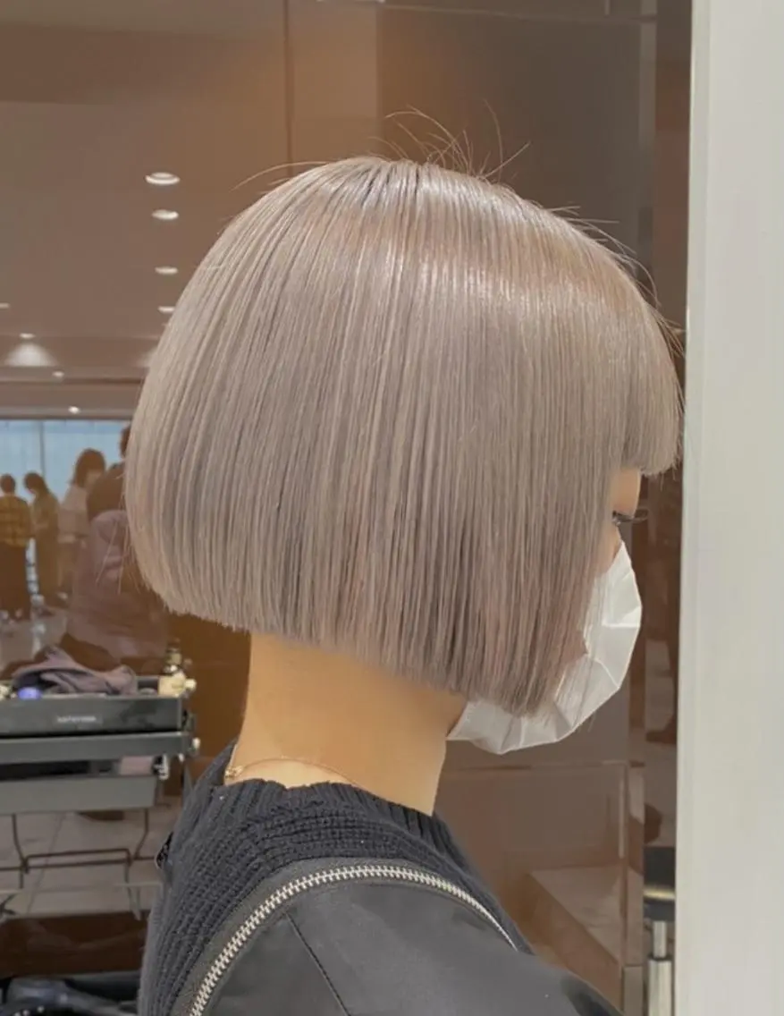カラー ショート 銀座店長🌟 片山雄太のヘアスタイル