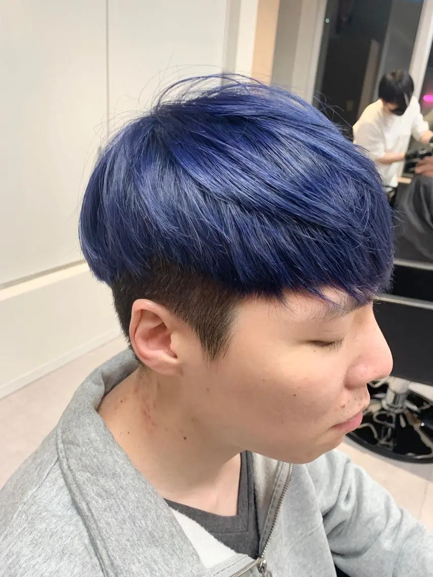 ショート カラー メンズ カット ヘアカラー ❤️Ruminate 日暮里店❤️のヘアスタイル