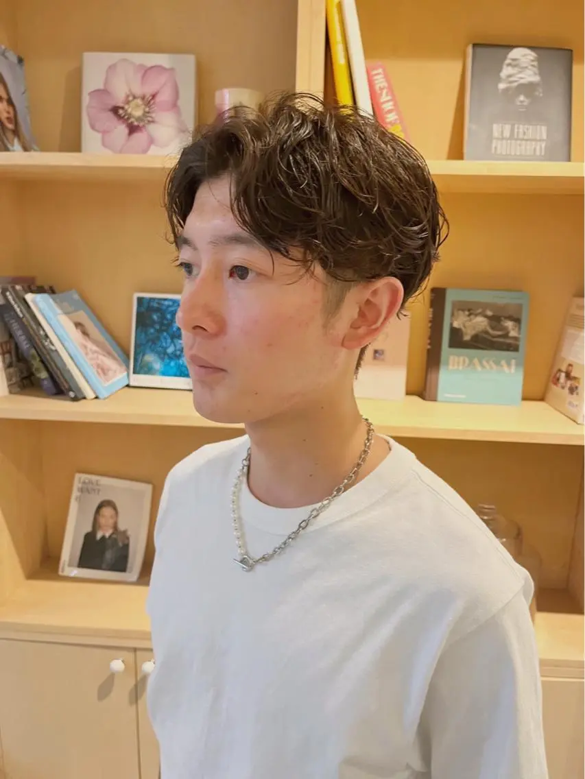 ショート パーマ メンズ カット パーマ ‪🌿パーマ大好評 メンズ特化🌿ワタルのヘアスタイル