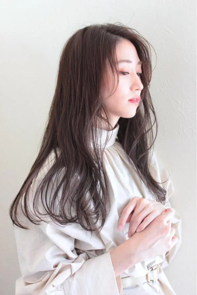 ロング 髪質改善 カット ヘアカラー トリートメント ✨レイヤーお任せ✨ 林有里子のヘアスタイル