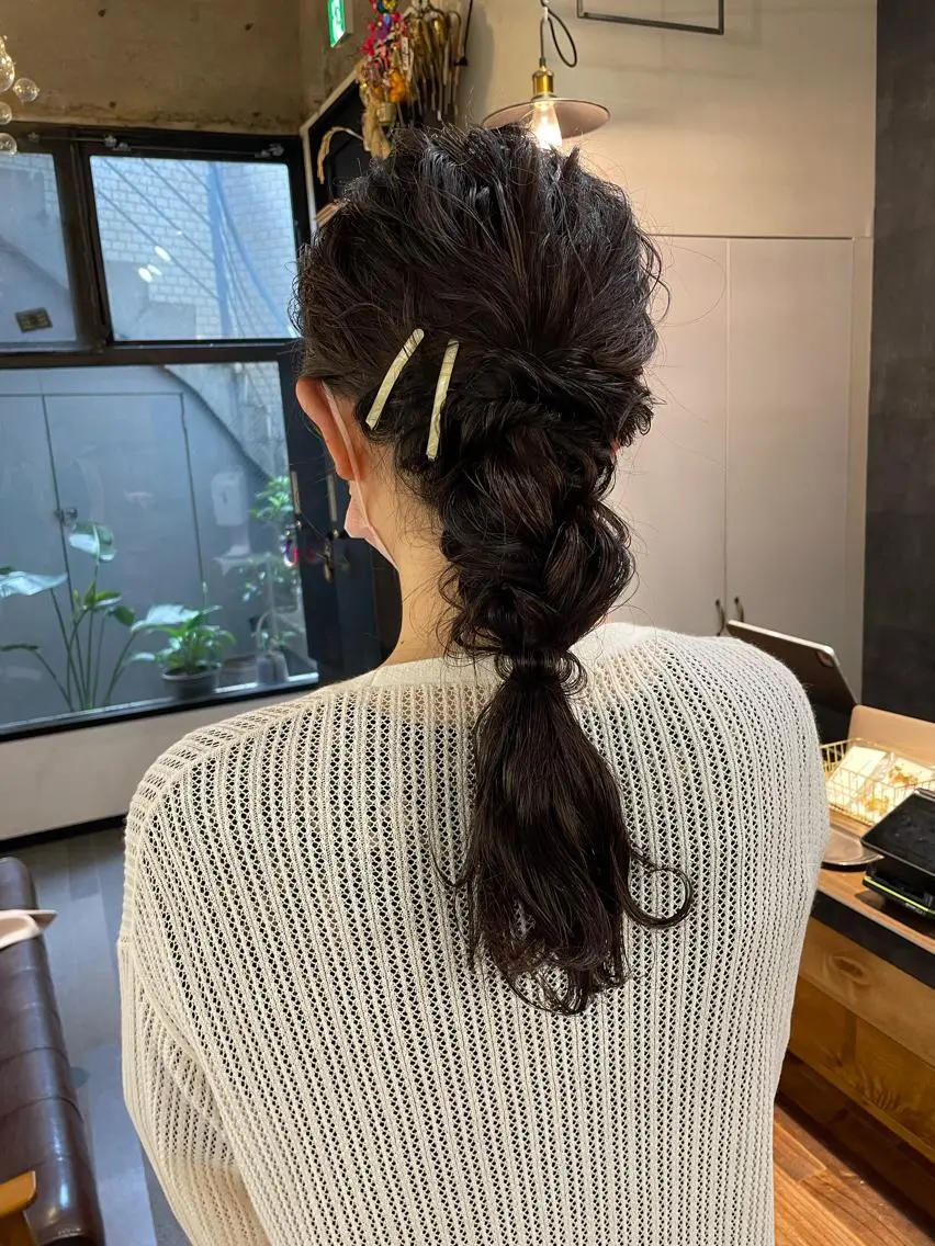 セミロング ヘアアレンジ layer cut 店長/MIKUのその他イメージ