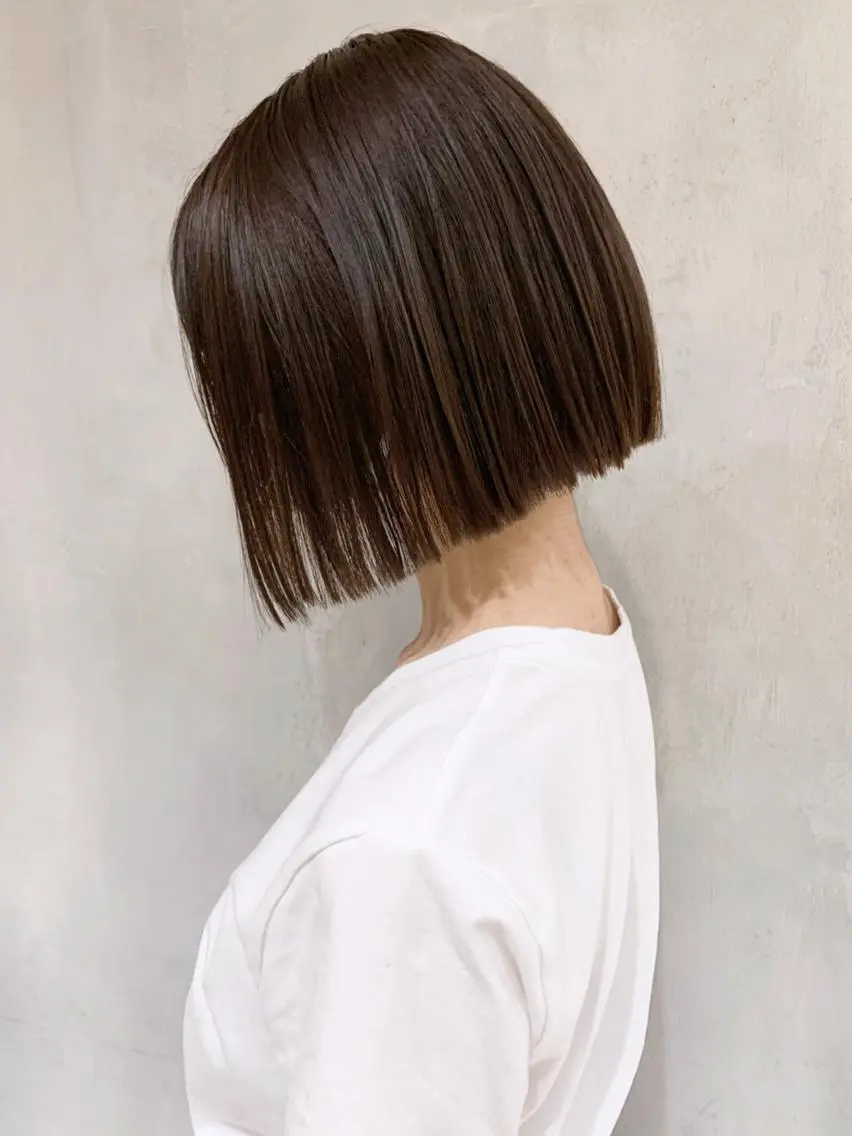 ショート カラー パーマ ヘアアレンジ ボブ ITbyALBUM 浦和店のヘアスタイル