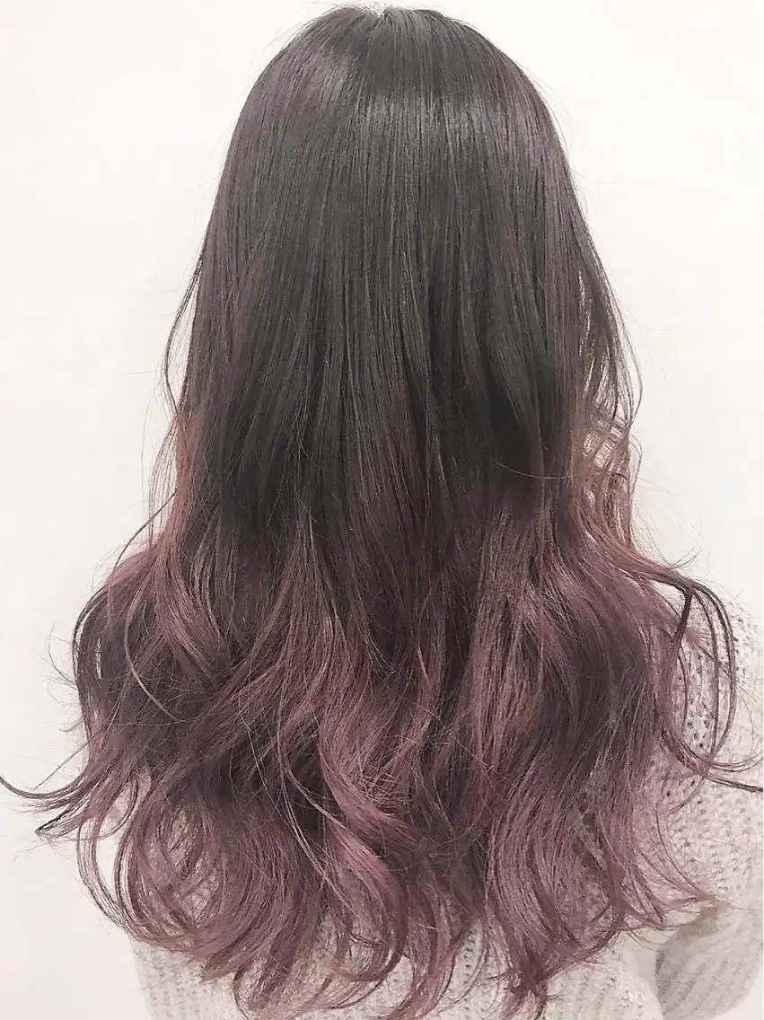ロング カラー特化 横川　翔希のヘアスタイル