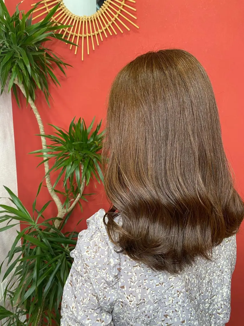 ミディアム 大久保 愛のヘアスタイル