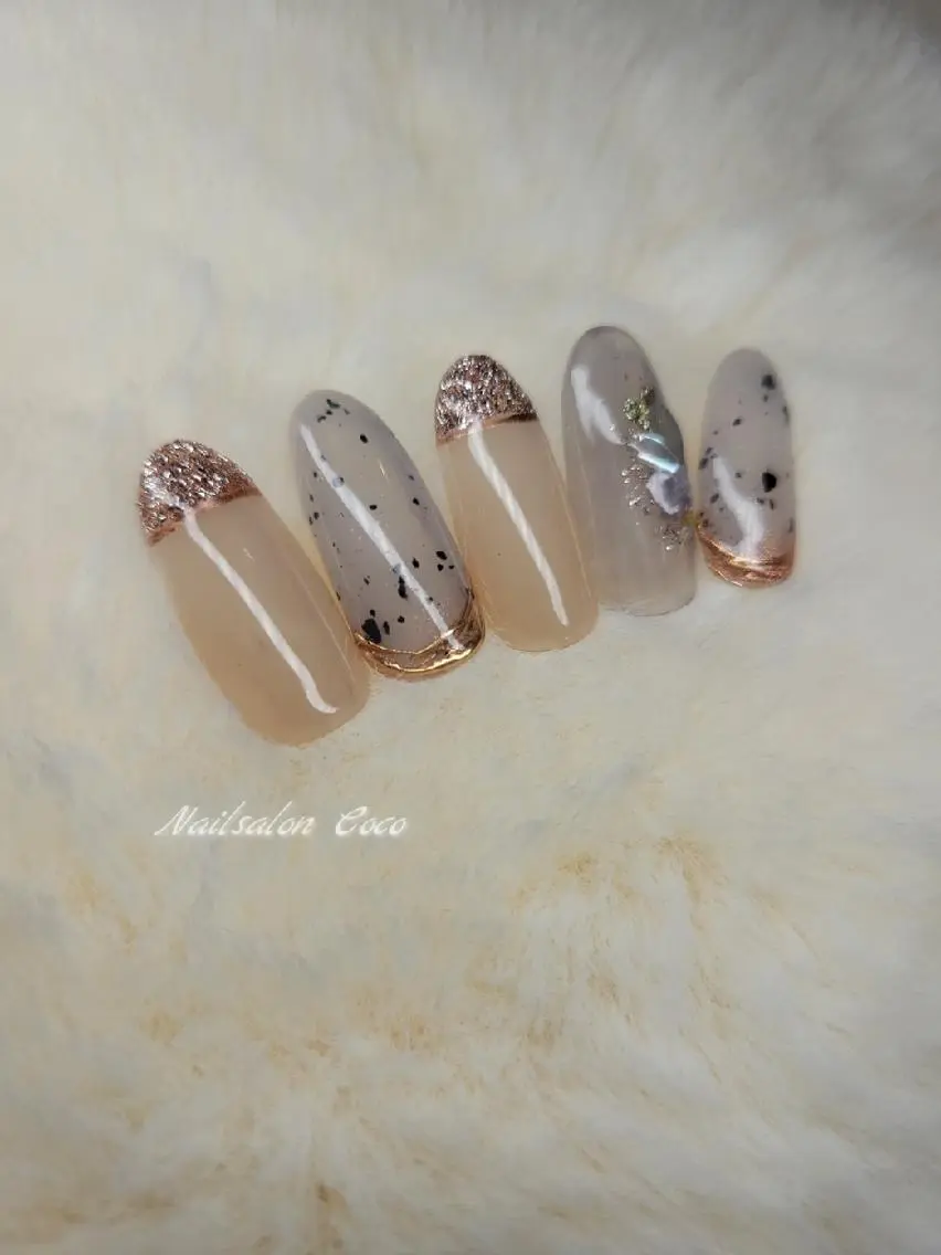 ネイル フレンチネイル ニュアンスネイル Nail salon Coco【溝の口駅】のネイルデザイン