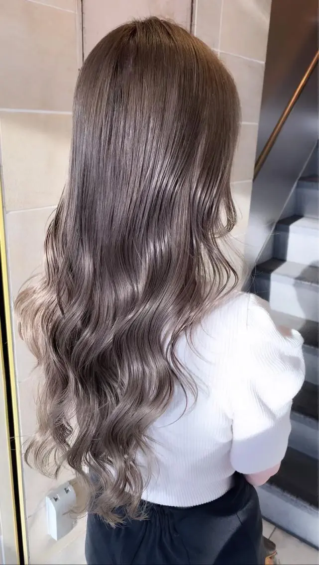 ロング カット ヘアカラー トリートメント CARAT堺東 Aujua認定サロンのヘアスタイル