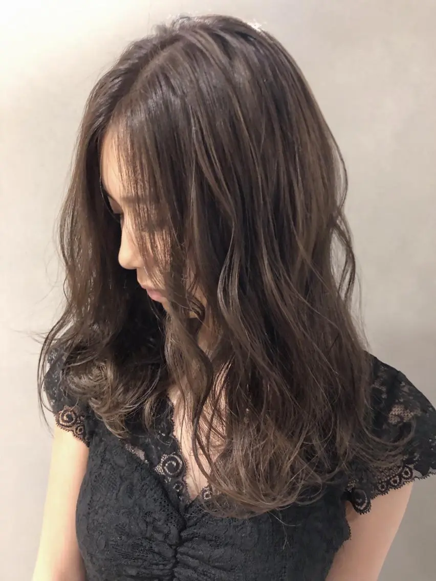 セミロング カラー ヘアカラー トリートメント 🧡ショートの達人 🧡SHOのヘアスタイル