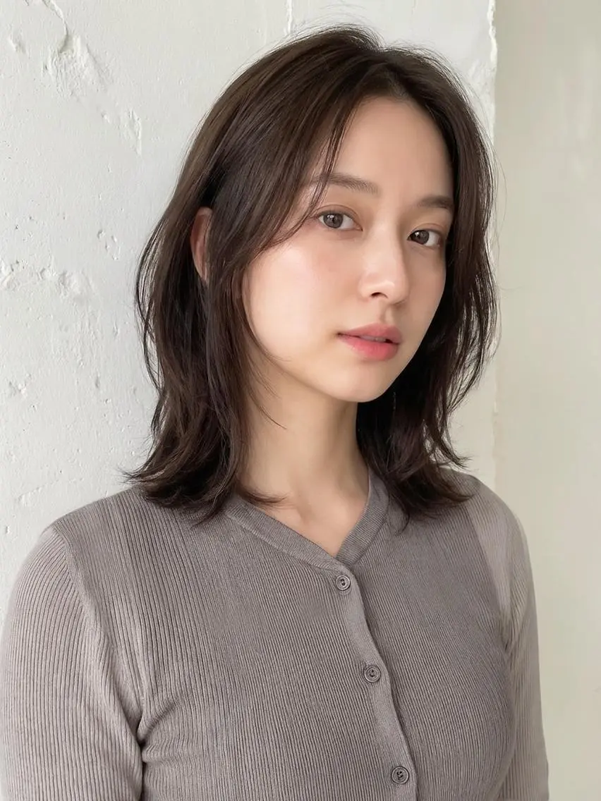 ミディアム [siie] カキのヘアスタイル