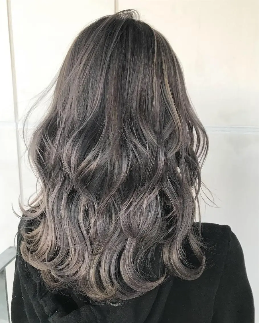 ミディアム カラー カット ヘアカラー 髪質改善will hairdesignのヘアスタイル