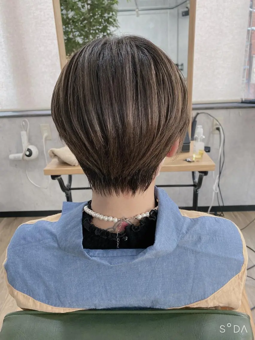 ショート pif designのヘアスタイル