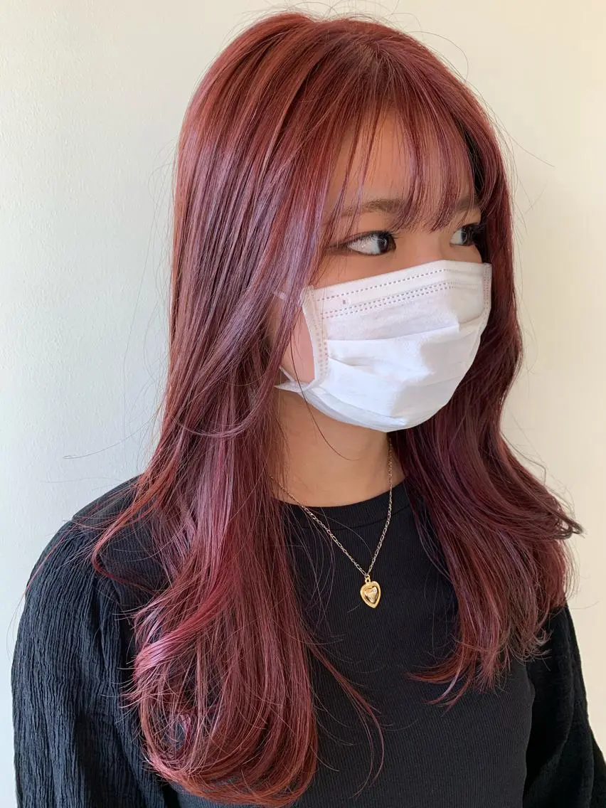 セミロング カラー AR.MARA サトウヒカルのヘアスタイル