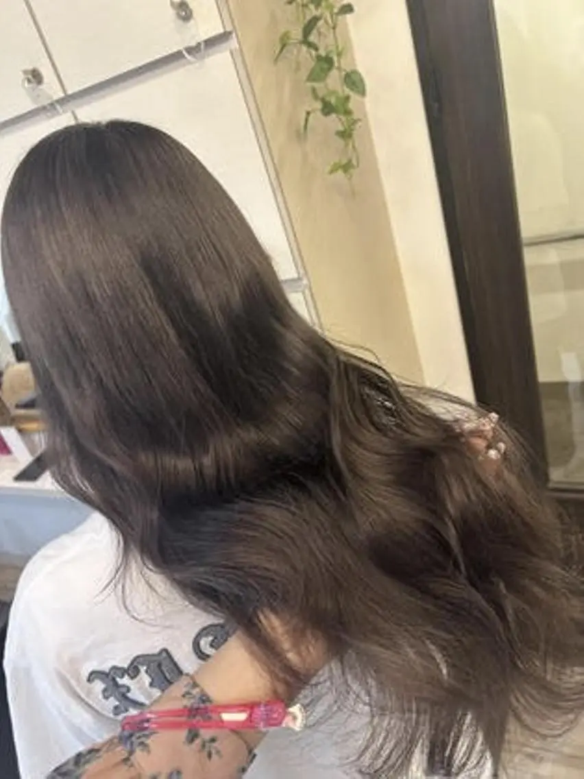 ロング 🦄🫧透明感 絹髪特化🫧🍓のヘアスタイル