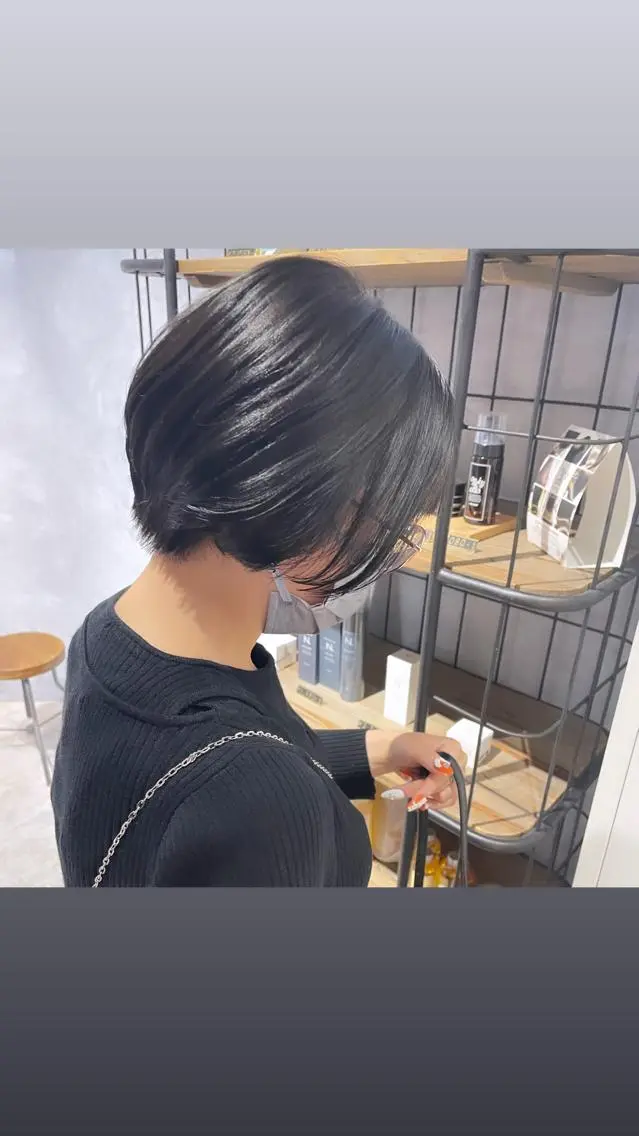 ショート ボブ 縮毛矯正・髪質改善 特化 出納 直起のヘアスタイル
