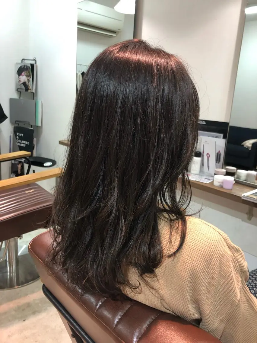 ロング カラー 村田 幸穂のヘアスタイル