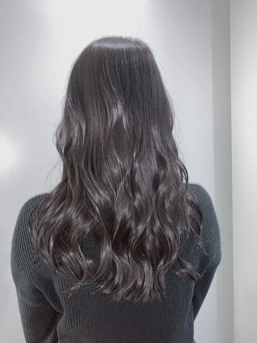 ロング カラー ヘアアレンジ アディクシーカラー ベージュカラー グレージュ ハイライトカラー イルミナカラー レイヤーカット/艶髪 🎀笠原 優花🎀のヘアスタイル