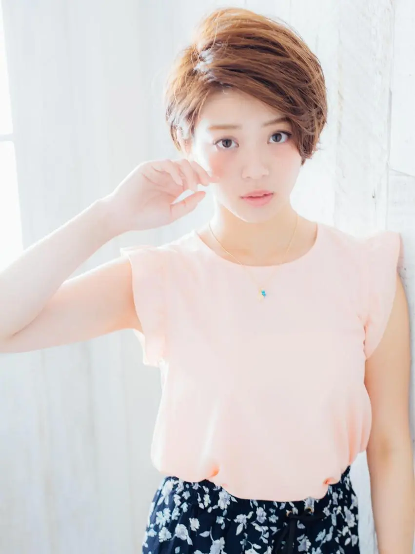 ショート FUKUNAGA YUのヘアスタイル