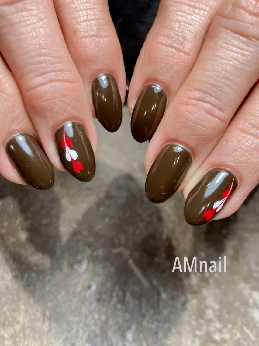 ネイル アートネイル 持ち込み シンプルネイル ハンドネイル Am:nail 柏 SUE（スゥ）のネイルデザイン