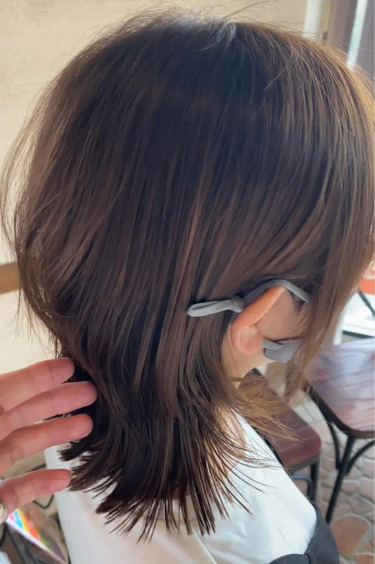 ミディアム ウルフカット 🐻千葉 碧和🐻のヘアスタイル