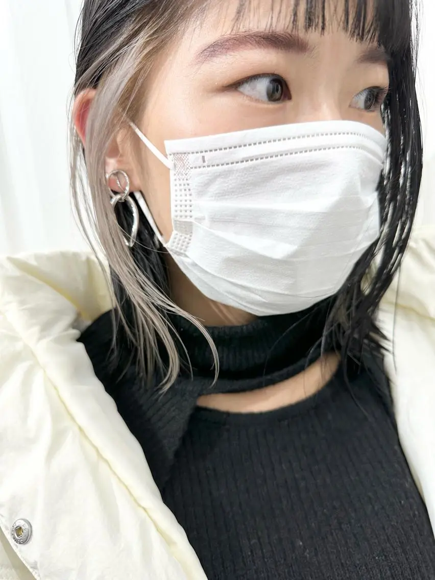 ショート カラー ヘアカラー トリートメント kai .のヘアスタイル