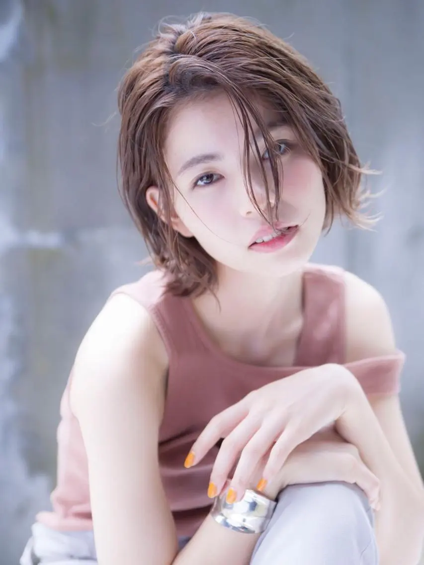 ショート ヘアカラー トリートメント ヘッドスパ ヘアセット 大宮/山口 竣也のヘアスタイル