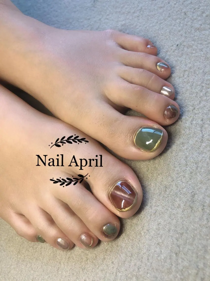 ネイル フットネイル April Nailのネイルデザイン