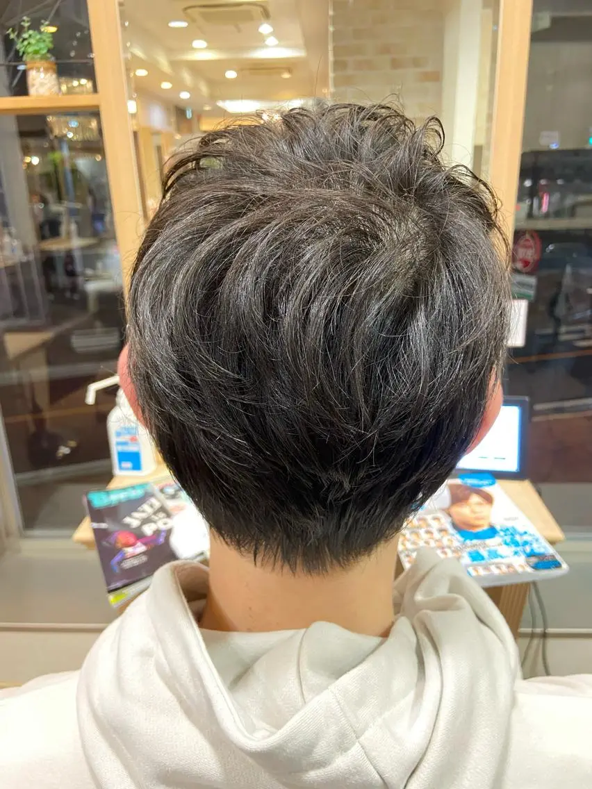 ショート メンズ コバヤシ ユウスケのヘアスタイル