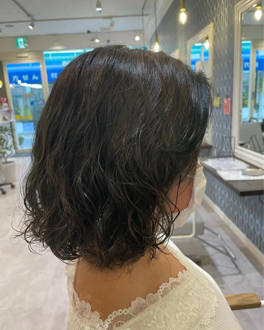 パーマ 断られる髪に答えを ♣️井上秀樹♠️のヘアスタイル