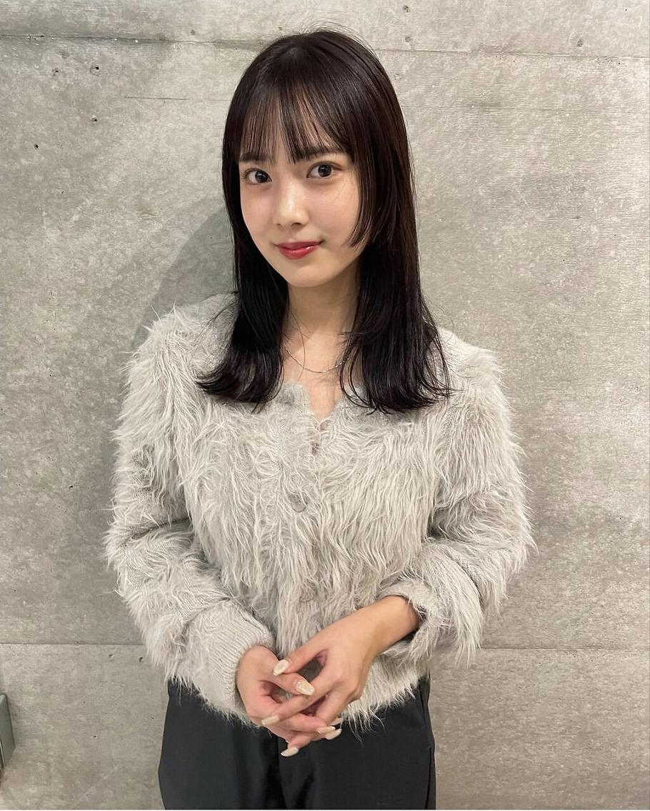 ロング 立川/韓国レイヤー/ 縮毛矯正🫧小雪のヘアスタイル