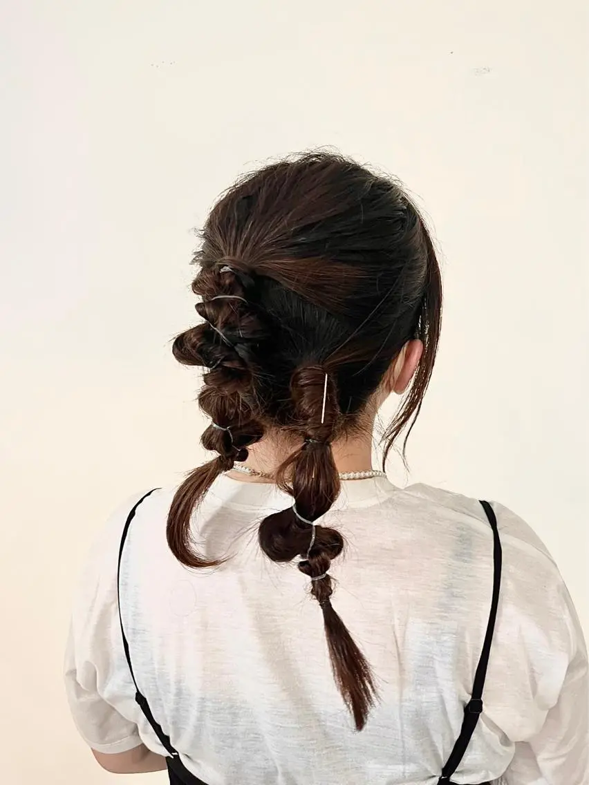セミロング ヘアアレンジ MINT yuyamaのヘアスタイル