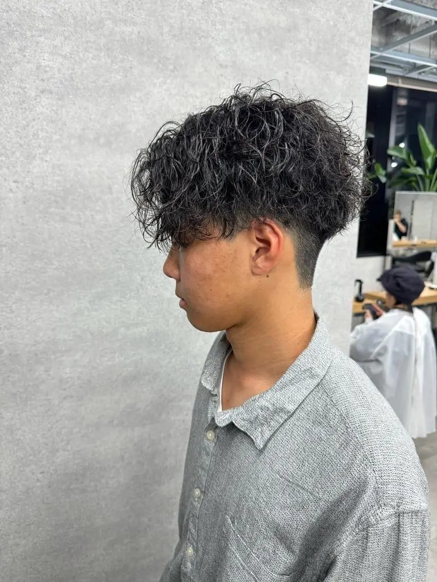 メンズ ⚡️渋谷⚡️ メンズパーマ⚡️のヘアスタイル