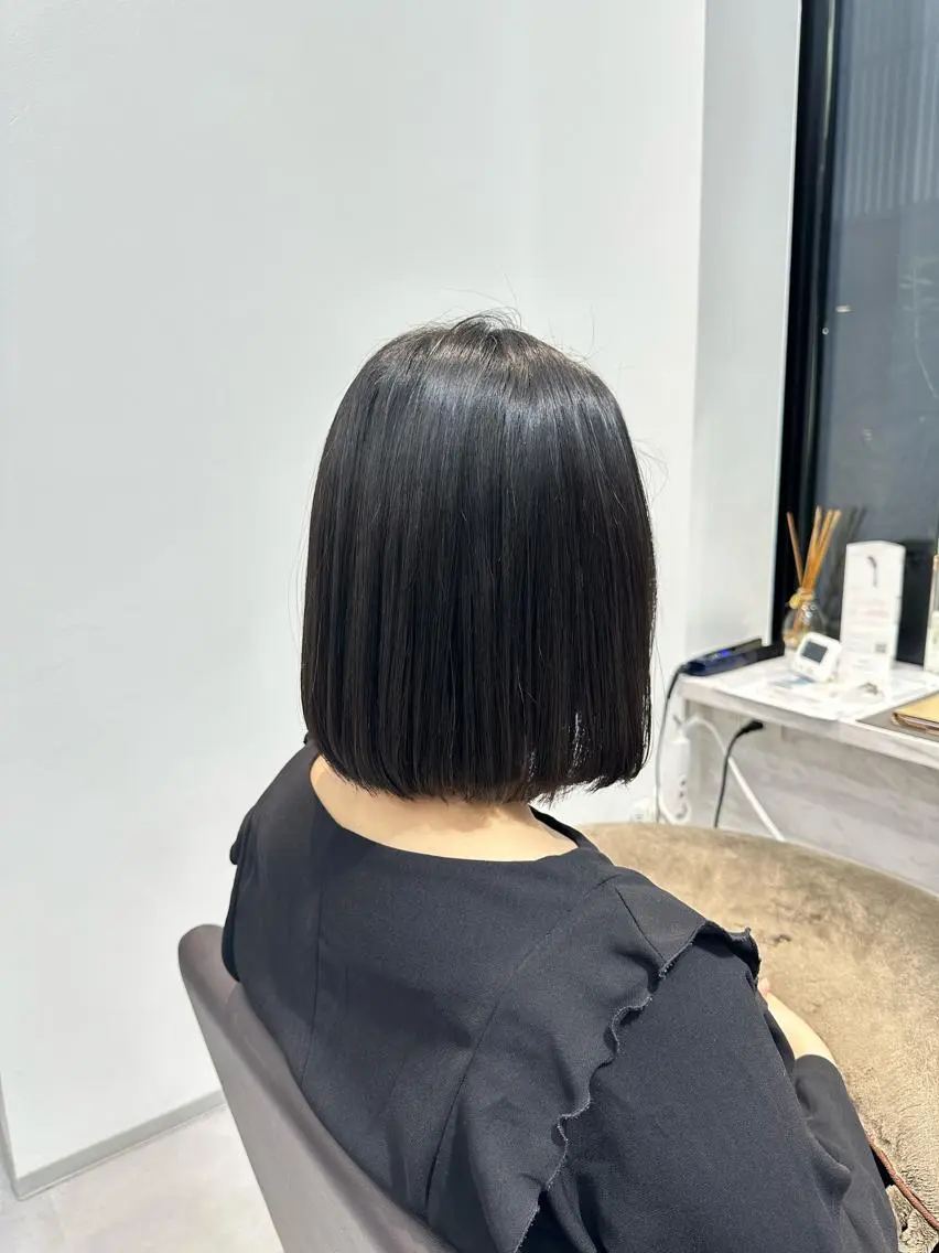 ミディアム カット あさひ かなのヘアスタイル
