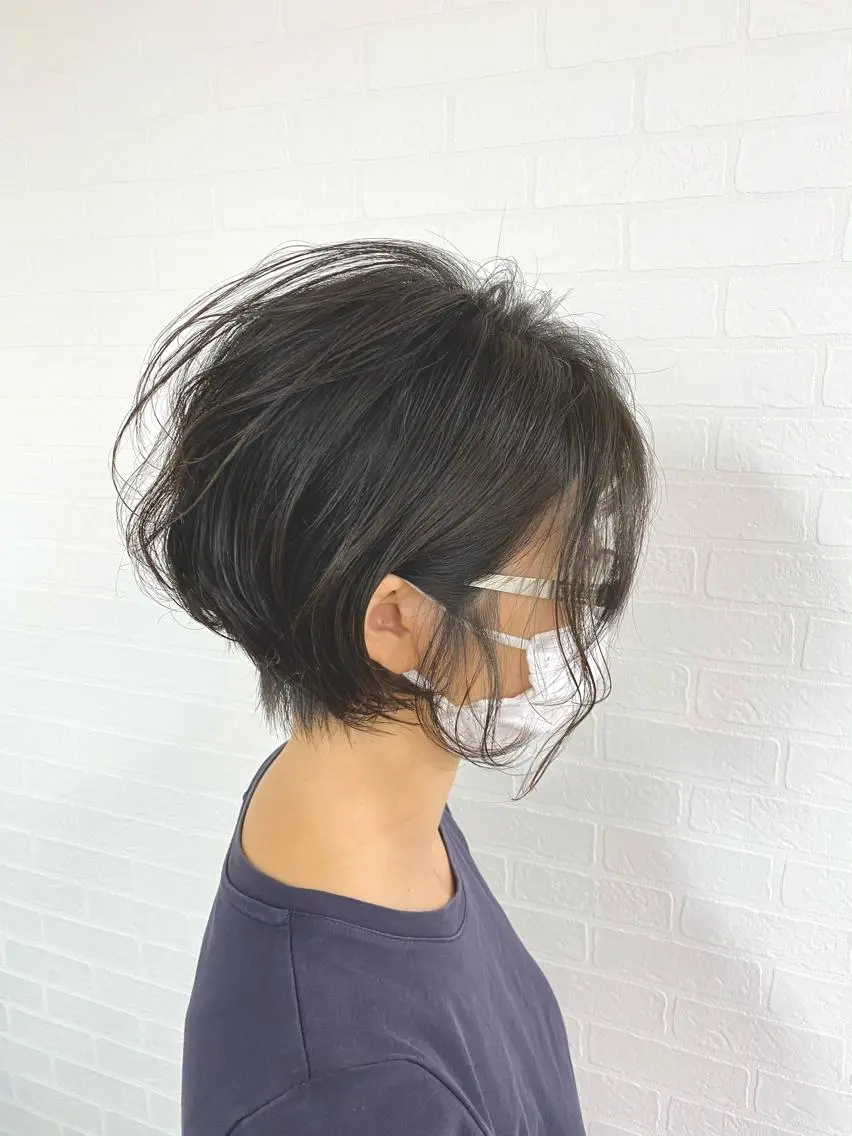 ショート パーマ 🎁無料カットカラー 📷撮影モデル募集✨のヘアスタイル