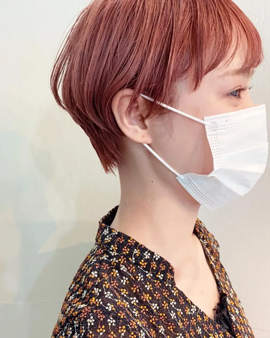 ショート カラー ショートヘア LOVESTOIKE 堂本のヘアスタイル